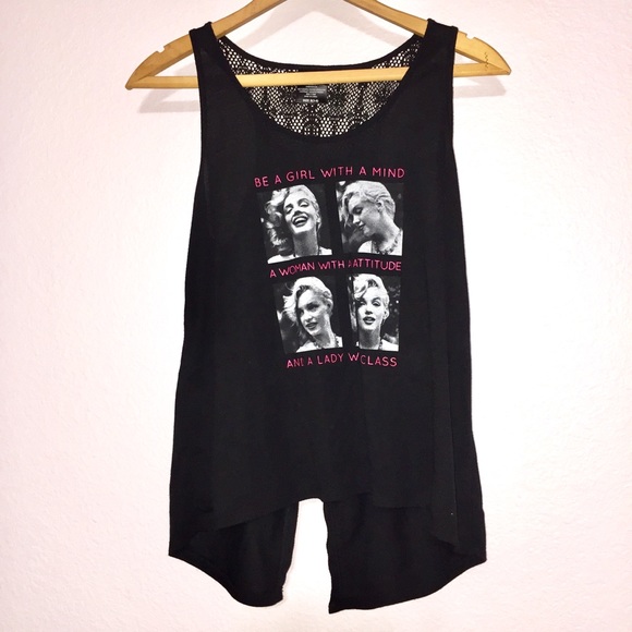 Marilyn Monroe Tops - Marilyn Monroe quote top ☀️☀️